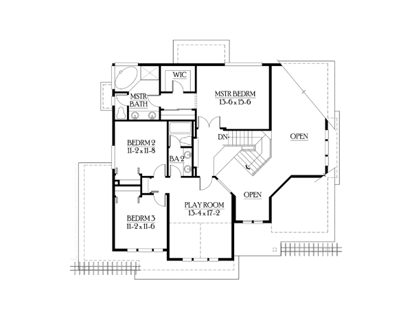 Craftsman Level Two of Plan 87422