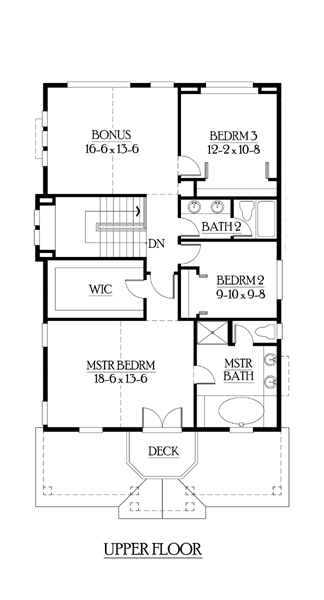 Craftsman Level Two of Plan 87430