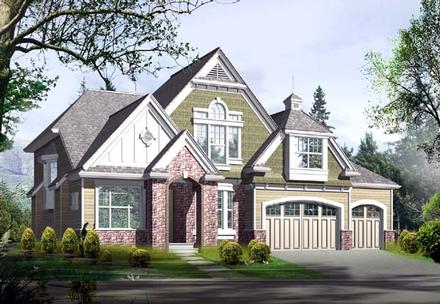 House Plan 87435 Elevation