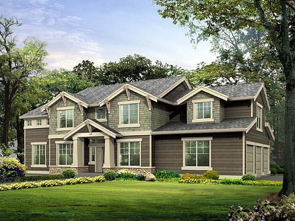 House Plan 87450 Elevation