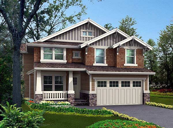 Plan 87451 | Craftsman Style with 4 Bed, 3 Bath, 2 Car Garage