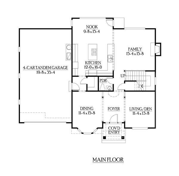 Traditional Level One of Plan 87457