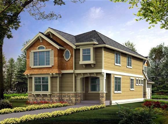 House Plan 87462 Elevation