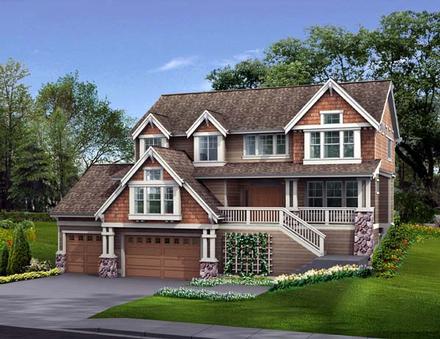 House Plan 87475 Elevation