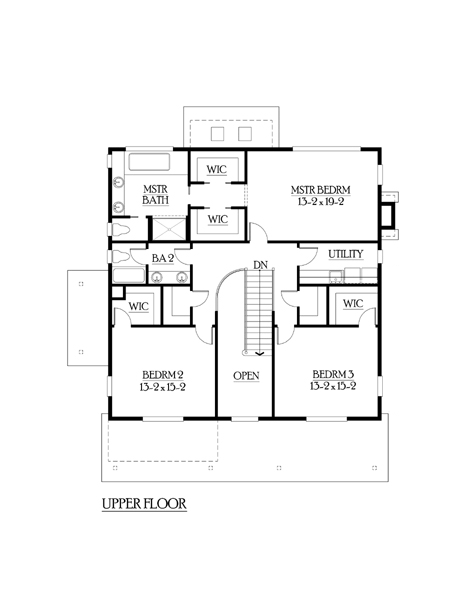 Country Craftsman Level Two of Plan 87479