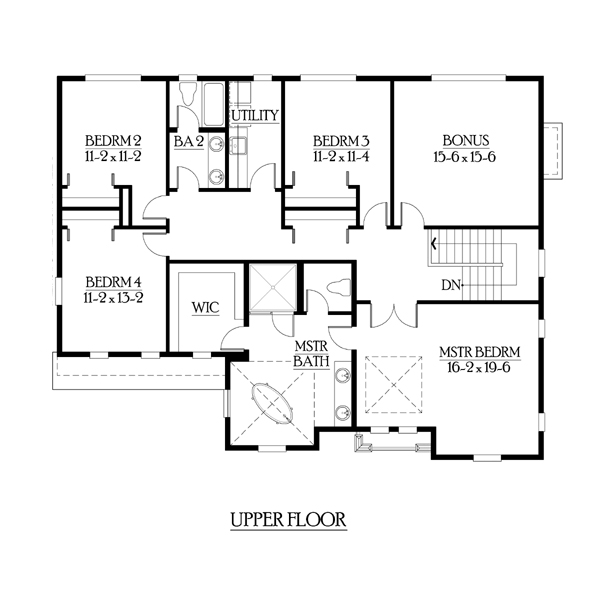 Country Craftsman Level Two of Plan 87487