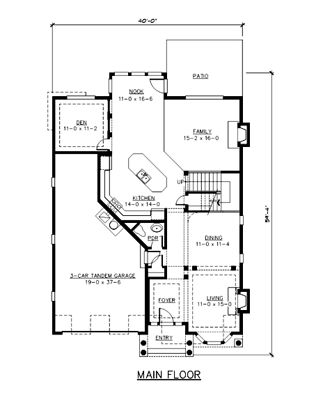 Colonial Level One of Plan 87489