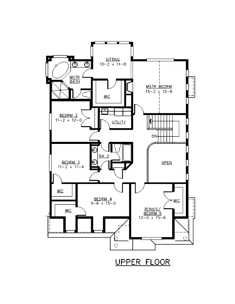 Colonial Level Two of Plan 87489