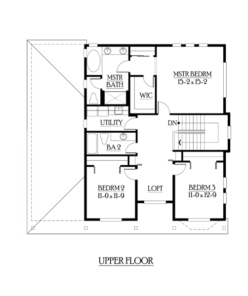 Southwest Traditional Level Two of Plan 87504