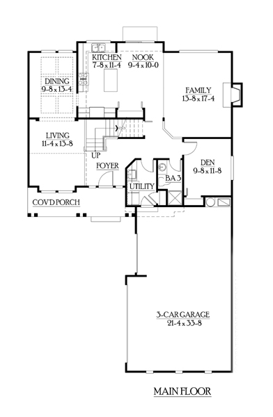 Traditional Level One of Plan 87505