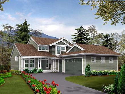 House Plan 87505 Elevation