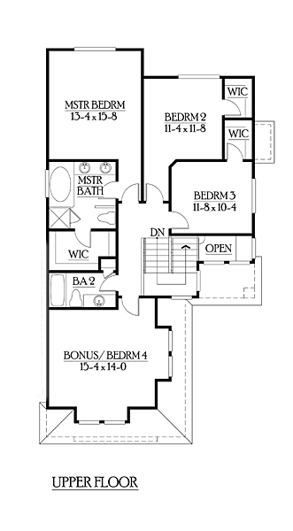 Craftsman Level Two of Plan 87511