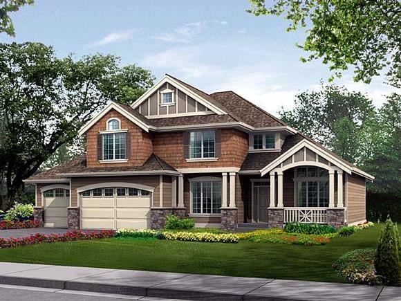 House Plan 87512 Elevation