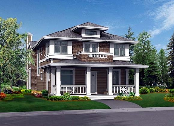 House Plan 87515 Elevation