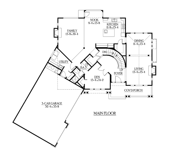 Traditional Level One of Plan 87540