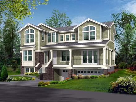 House Plan 87548 Elevation