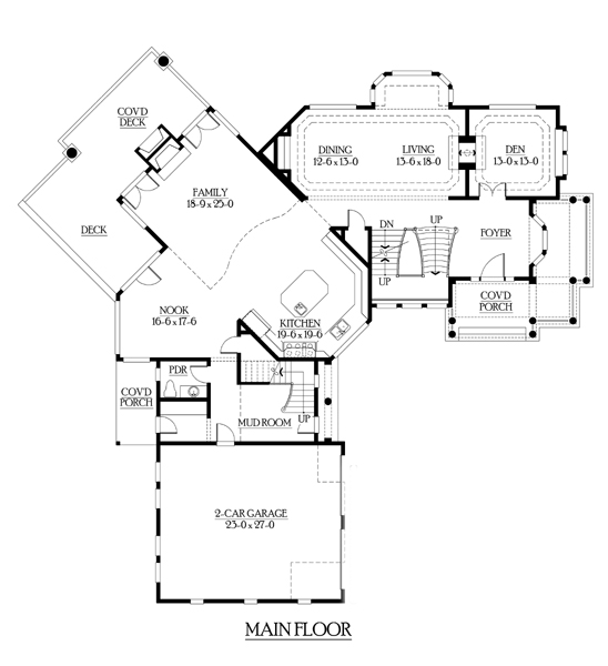 Country Victorian Level One of Plan 87579