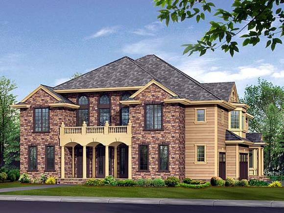 House Plan 87580 Elevation