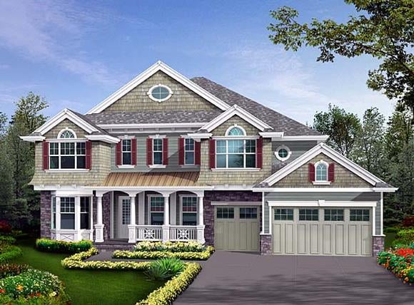 House Plan 87581 Elevation