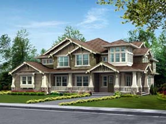 House Plan 87588 Elevation