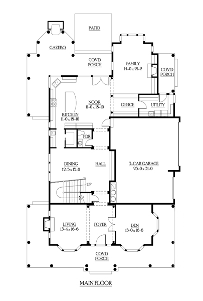 Craftsman Level One of Plan 87591