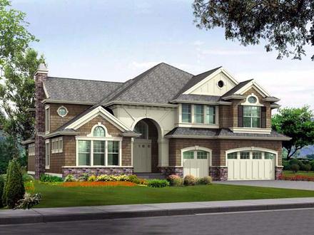 House Plan 87610 Elevation