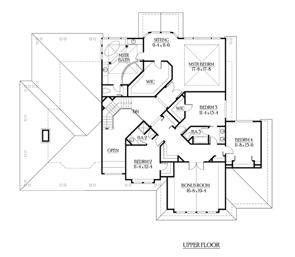 Country Craftsman Level Two of Plan 87612