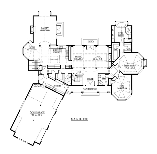 Traditional Level One of Plan 87624