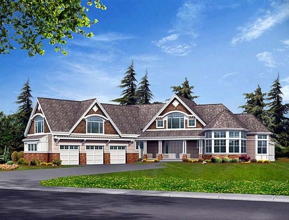 House Plan 87624 Elevation