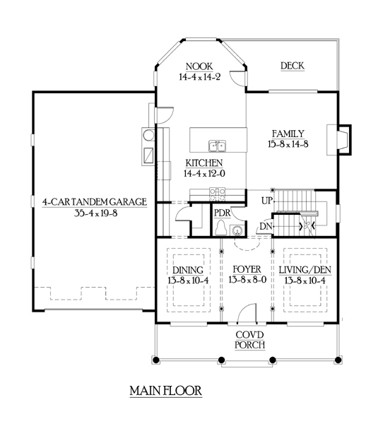 Traditional Level One of Plan 87628