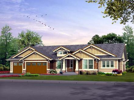 Bungalow Craftsman Elevation of Plan 87645