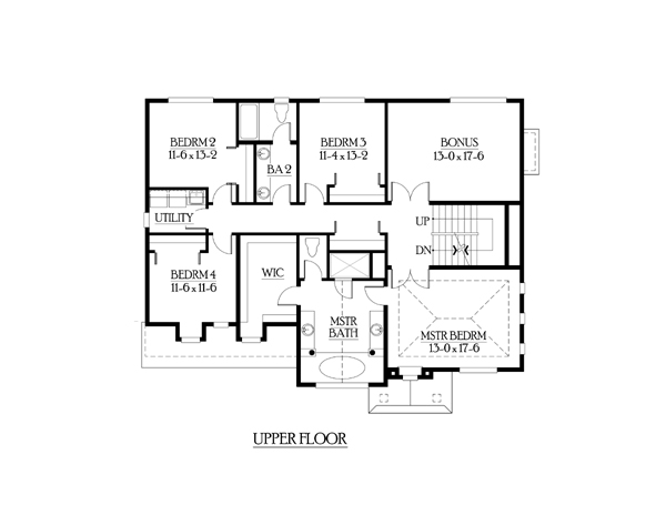 Colonial Traditional Level Two of Plan 87647