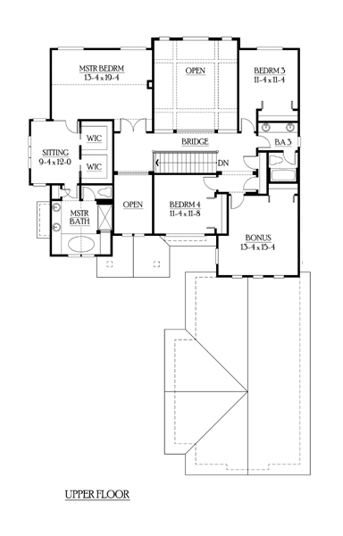 Traditional Level Two of Plan 87656