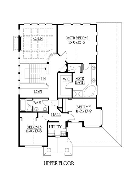 Colonial Level Two of Plan 87660