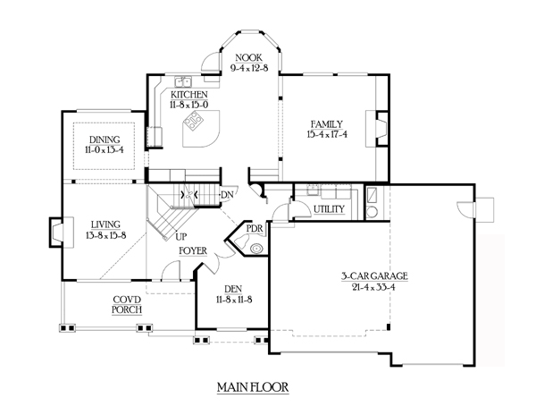 Craftsman Level One of Plan 87661