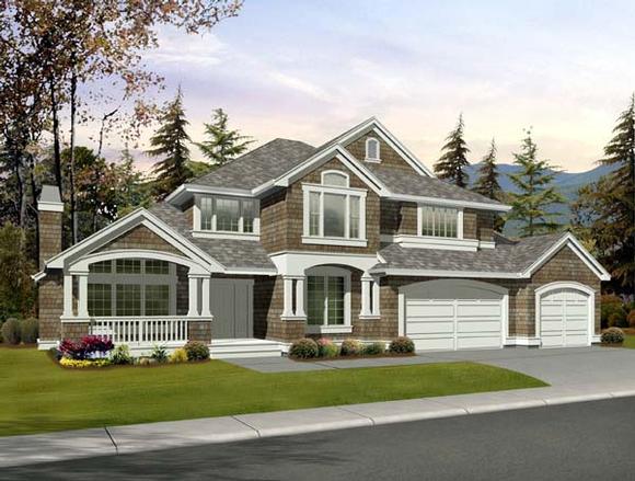 House Plan 87665 Elevation