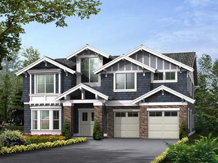 House Plan 87671 Elevation