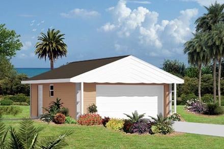  Elevation of Plan 87843