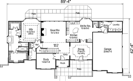 First Level Plan