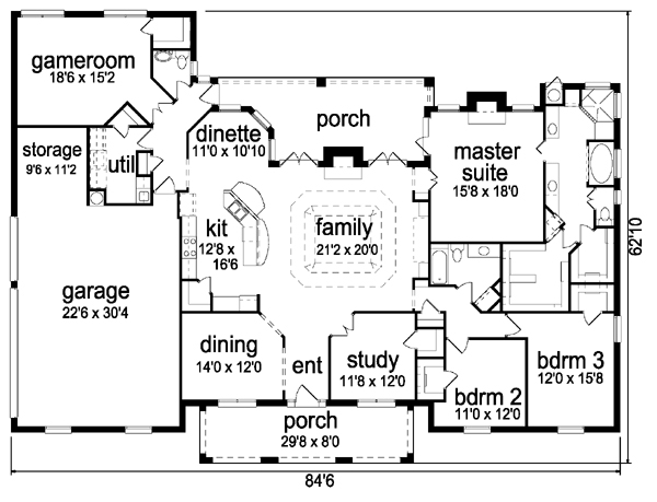 Traditional Level One of Plan 87907