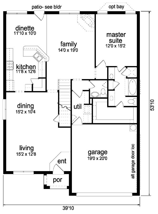 Traditional Level One of Plan 87909