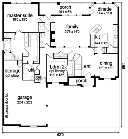 First Level Plan