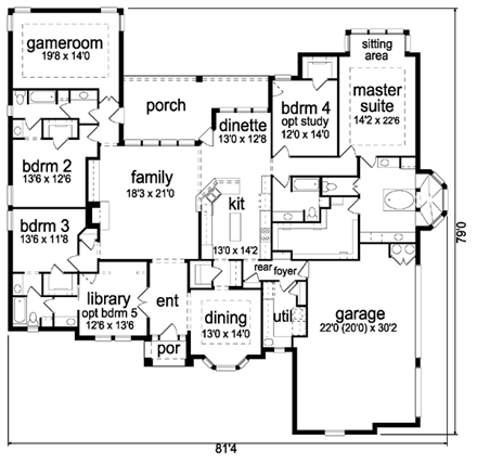 First Level Plan