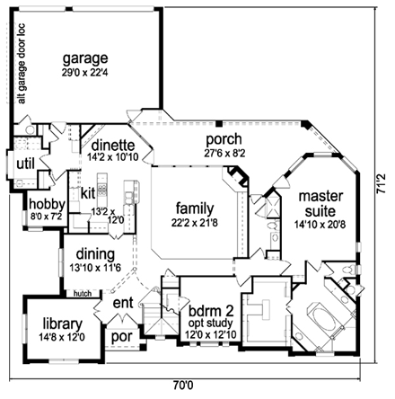 First Level Plan