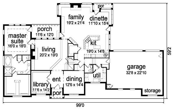 Traditional Level One of Plan 87946