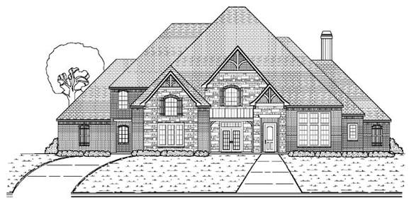 House Plan 87947 Elevation