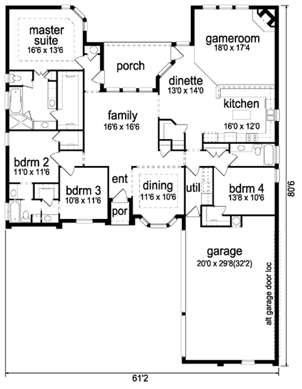 First Level Plan
