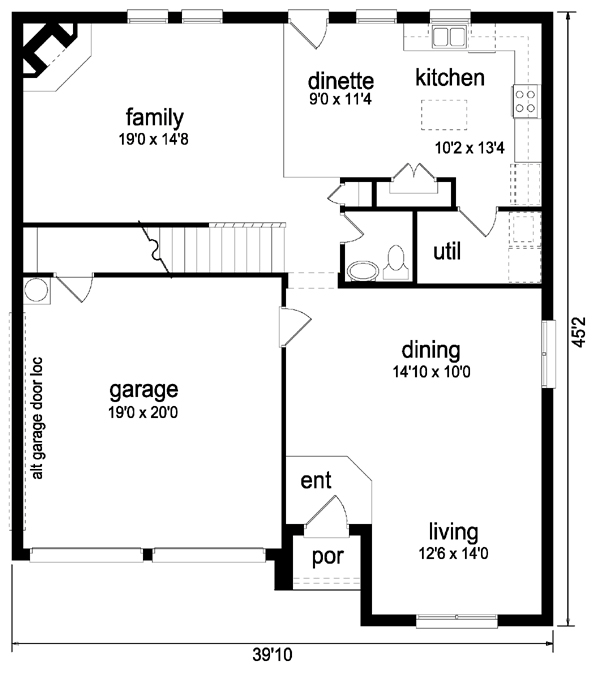 Traditional Level One of Plan 87971