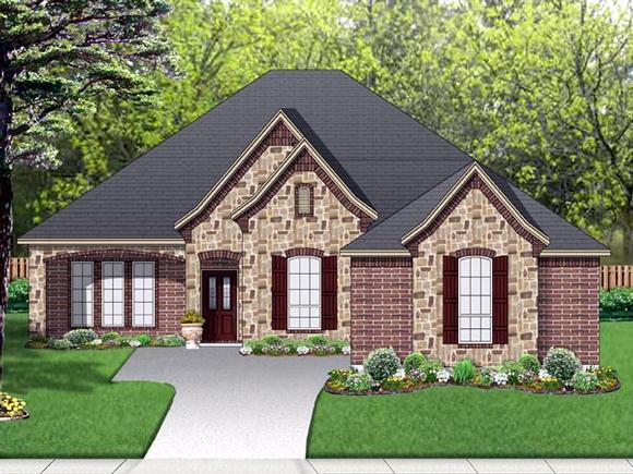 House Plan 87984 Elevation