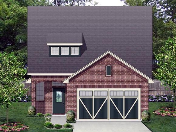 House Plan 87986 Elevation